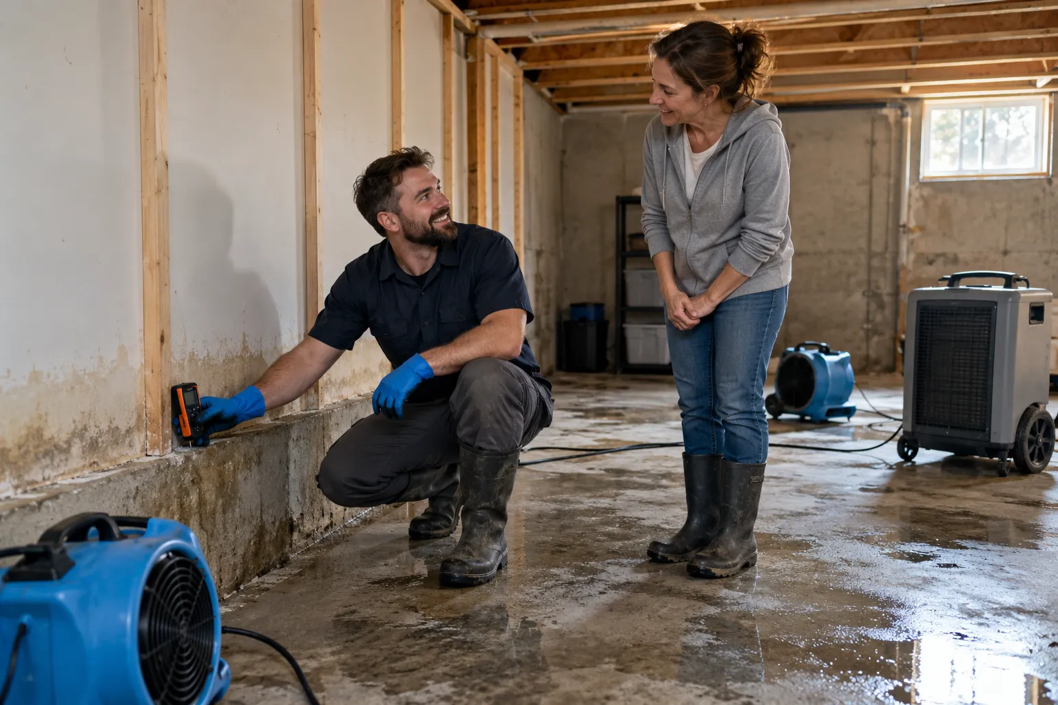 Flooded Basement Cleanup in Knoxville, TN